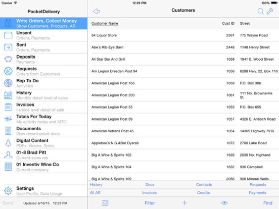 Screenshot #4 pour PockDeliv Dock