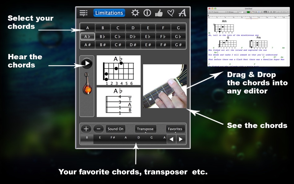 Mandolin Chords Lite - 1.23 - (macOS)