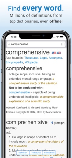 Dictionary screenshot