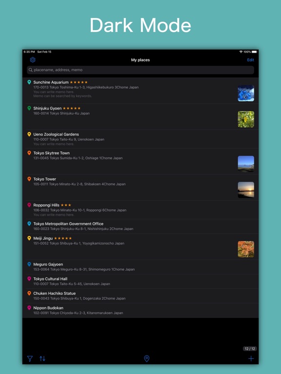 Screenshot #4 for SpotNote - My Map Marker