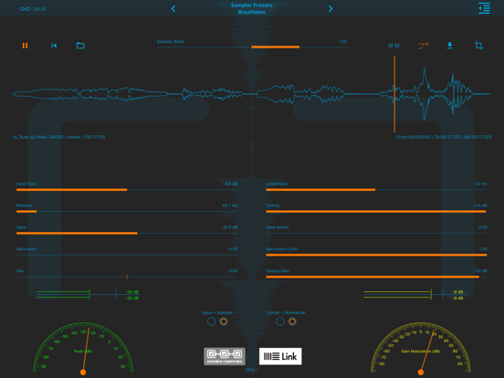 Limiter - Audio Processor iPad app afbeelding 1