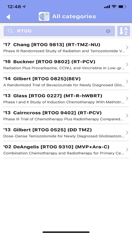 Neuro-Oncology Trials App