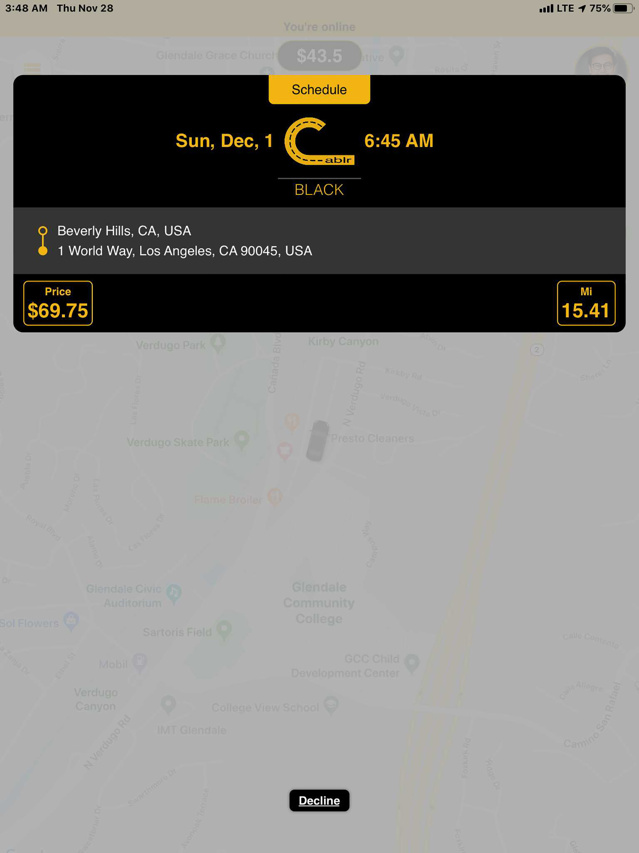 Cablr Driver