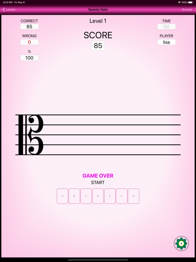 Speedy Note: Alto Clef na App Store