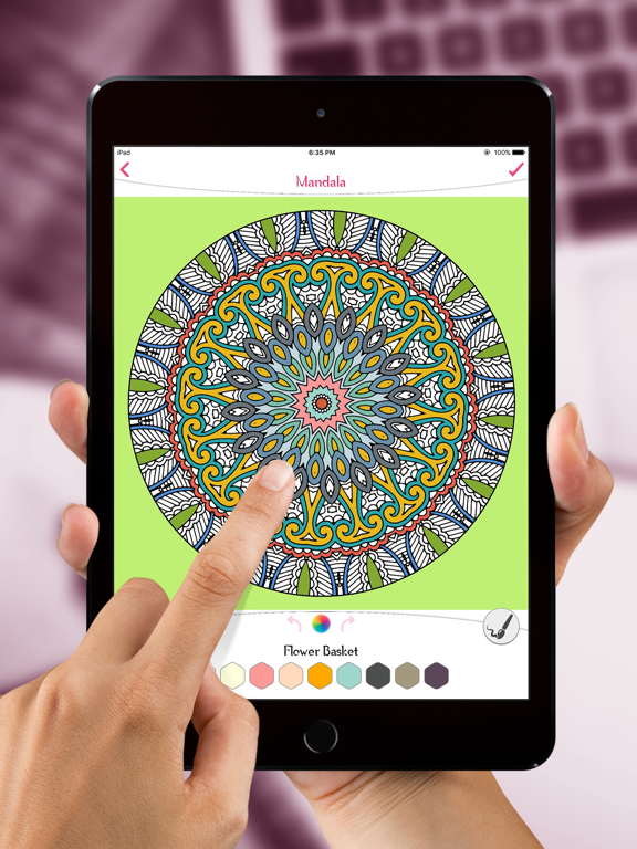 Screenshot #6 pour Coloriage Mandala Pages