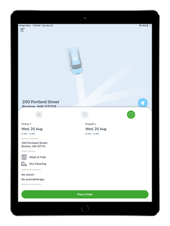 Washloft iPad screenshot 4 - Lifestyle app