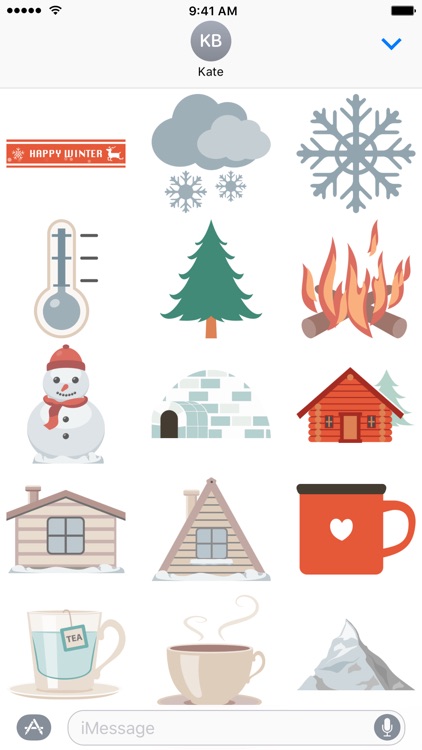 Winter Fun - Stickers