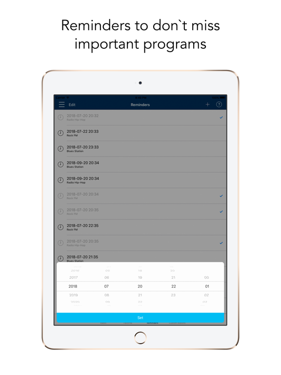 Radio Dominicana iPad screenshot 5 - Music app