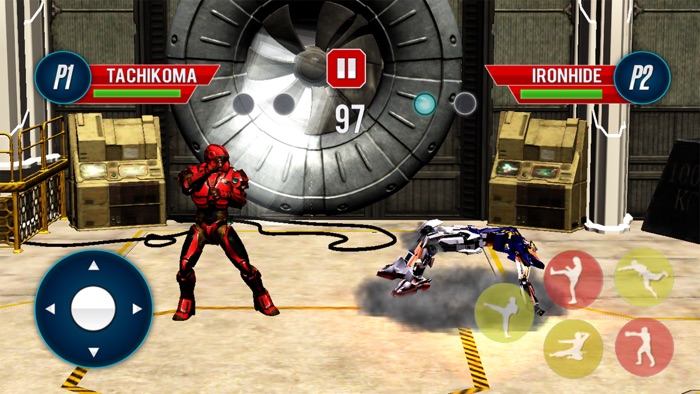 Echte Roboter Street Fight Spi