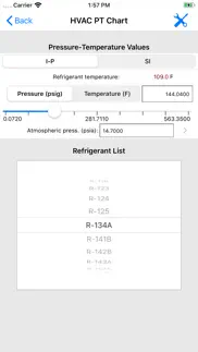 ashrae hvac pt chart iphone screenshot 2