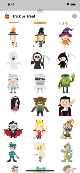 Game screenshot Halloween Costume Stickers apk