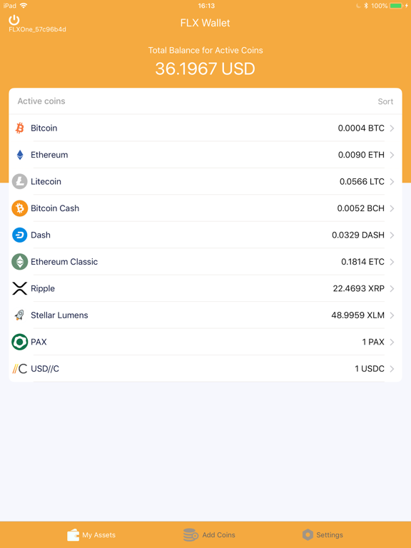 Screenshot #4 pour FLX Wallet