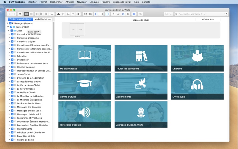Screenshot #1 pour Les écrits de la d'Ellen White