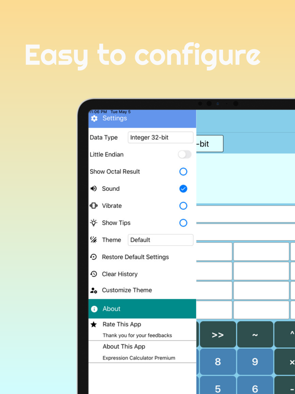 Screenshot #6 pour Expression Calculator Premium