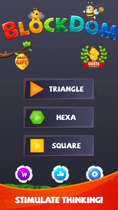 Blockdom: Hexa,Triangle,Square Screenshot