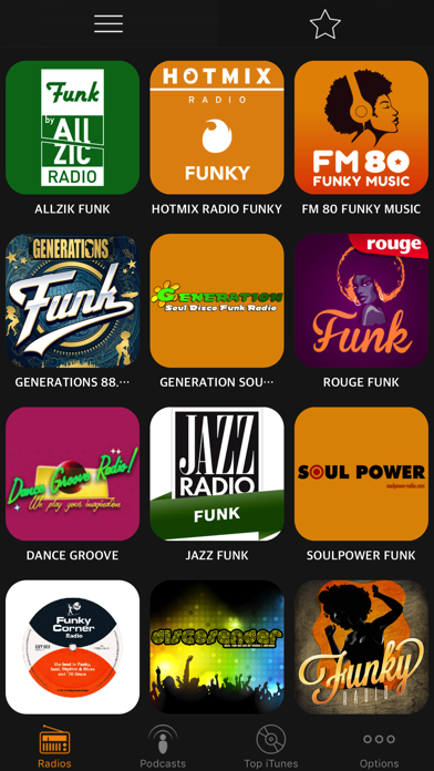 Screenshot #1 pour FUNK RADIO - Disco Funk Music