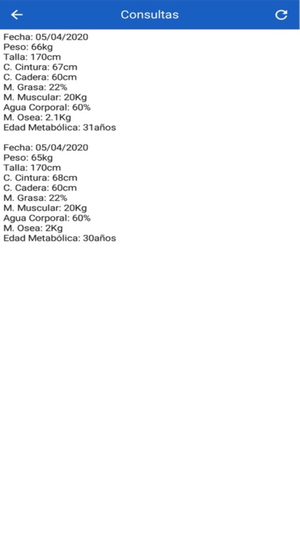 Mi Consulta Nutricional