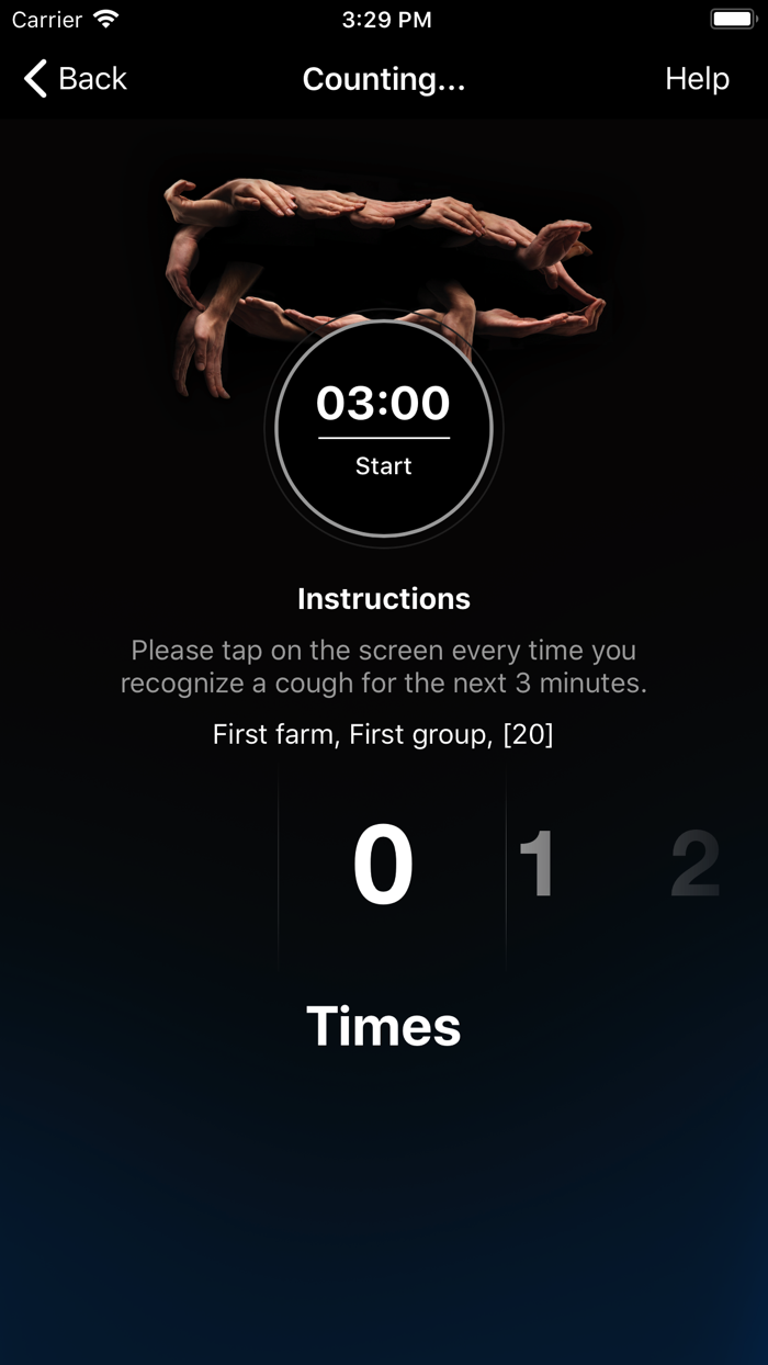 Cough Index Calculator App