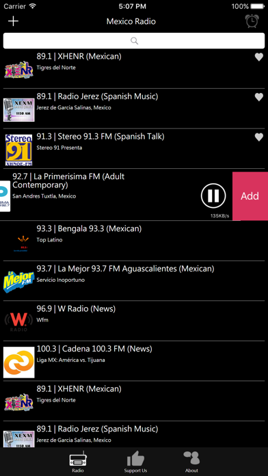 Mexican Radio iPhone screenshot 4 - Entertainment app