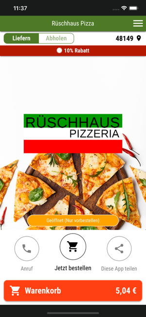 Rüschhaus Pizza(圖1)-速報App