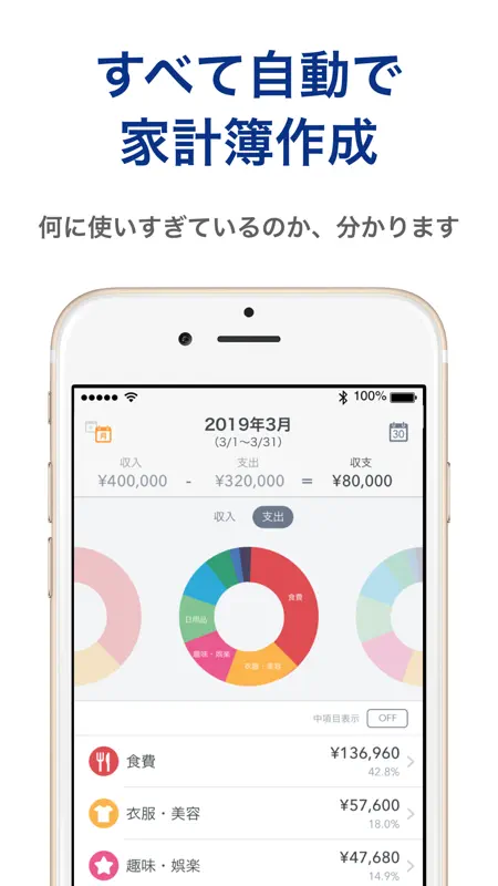 マネーフォワード for 筑波銀行 screenshot 2 of 4