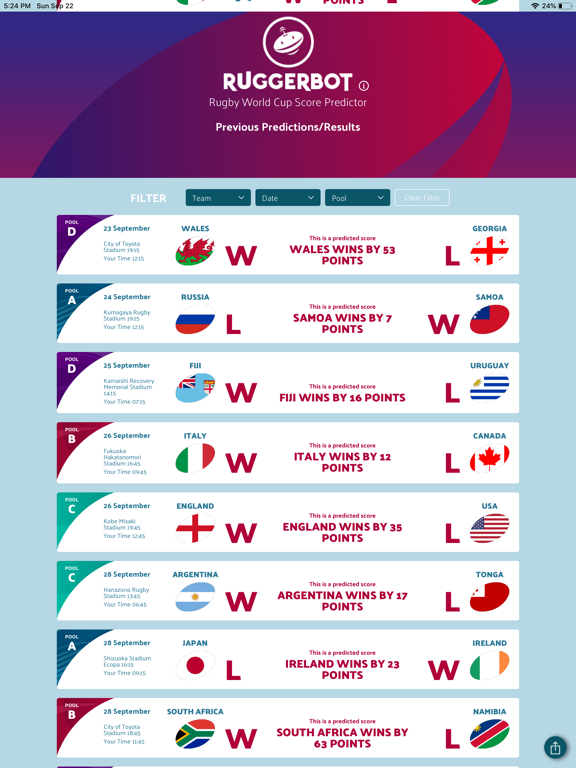 Screenshot #5 pour Rugger Bot