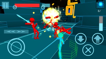 Stickman Neon Gun Warriors Screenshot