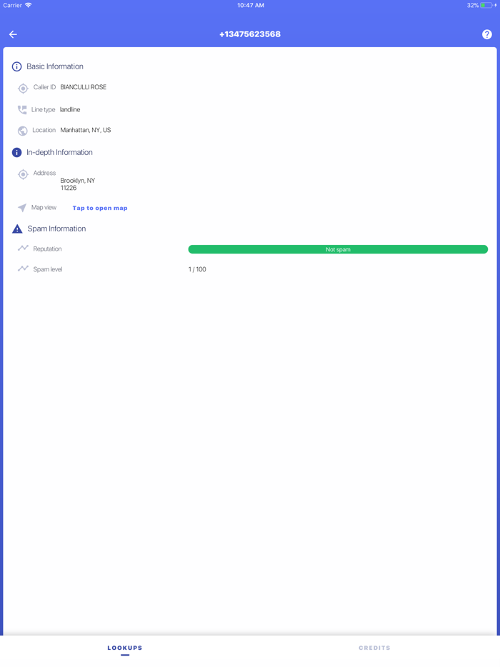 Number Finder Caller ID Book