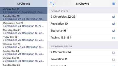 ReadingPlan Screenshot