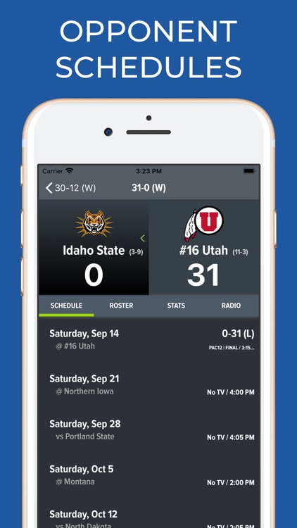 Utah Football Schedules screenshot-7