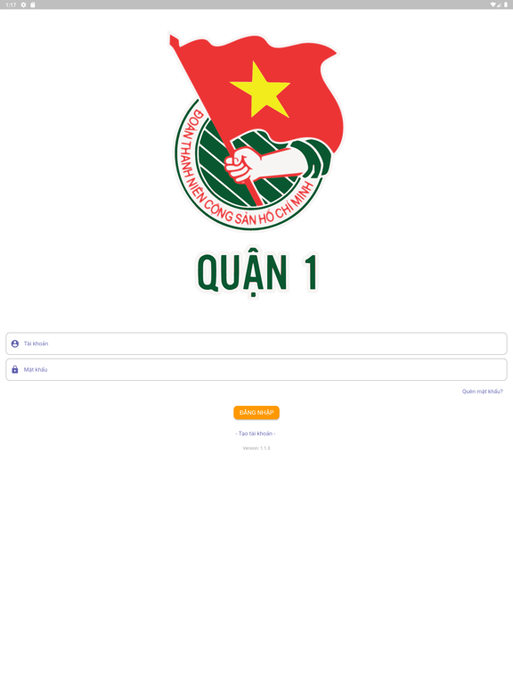 Quản Lý Đoàn Viên iPad screenshot 1