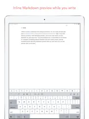 1writer - markdown text editor ipad images 1