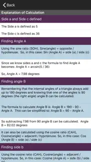 angles calculator iphone capturas de pantalla 3