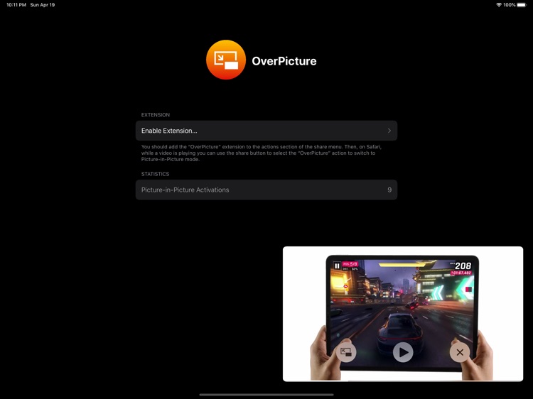 OverPicture for Safari