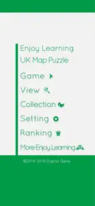 Enjoy Learning UK Map Puzzle screenshot #6 for iPhone