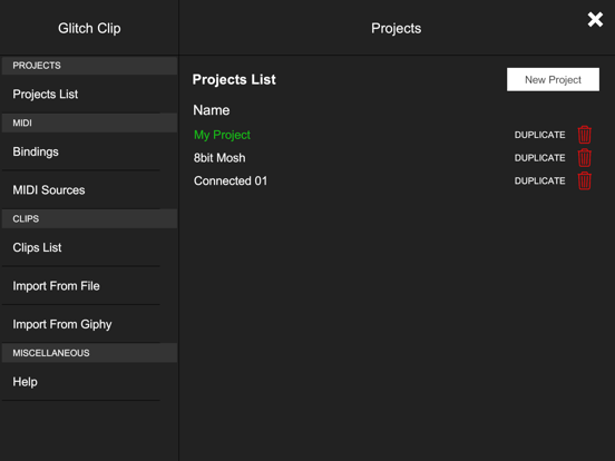 Glitch Clip Maker: Video VJ iPad screenshot 9 - Photo & Video app