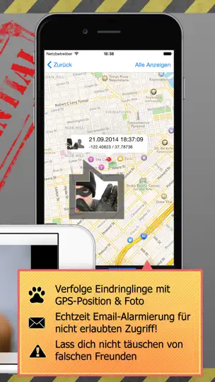 Screenshot von Photo Safe - Privater Tresor auf dem iPhone 5