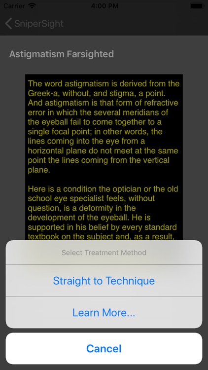 SniperSight: Eye Exercises