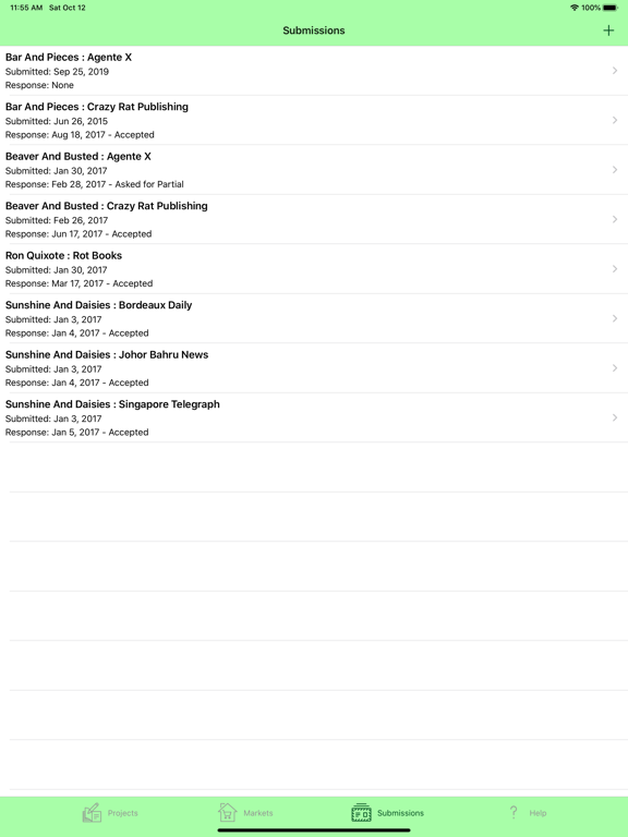 Screenshot #6 pour WriteTrack - Track Submissions