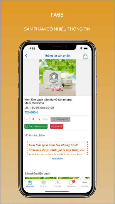 FA68 Affiliate Marketing iPhone screenshot