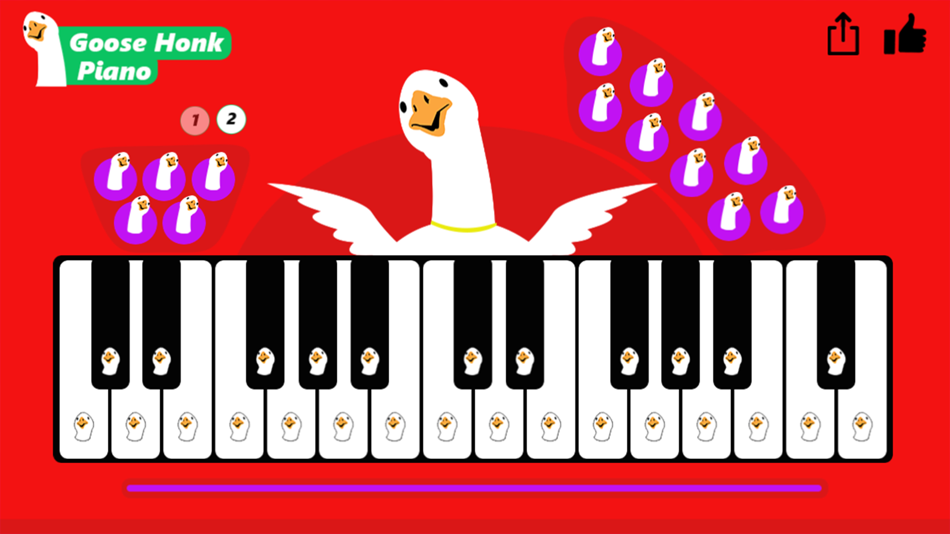 Goose Honk Piano & Soundboard - 1.0 - (iOS)