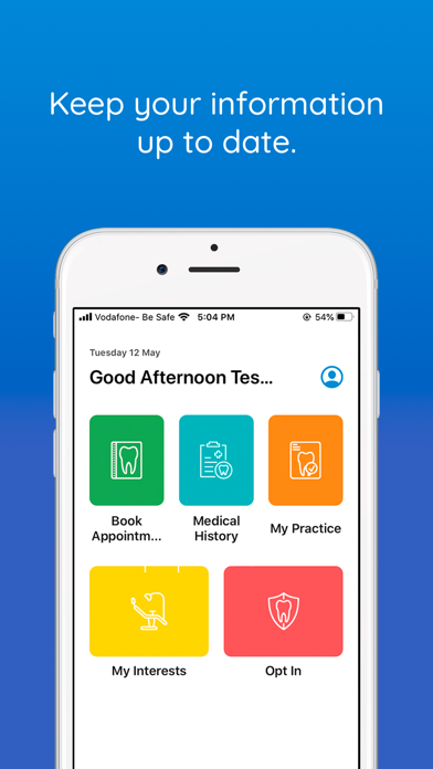 Patient Clinic App Screenshot