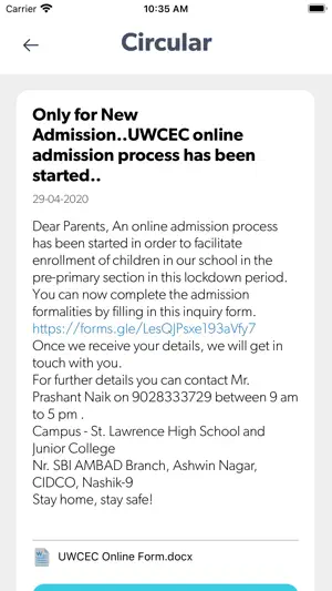 St. Lawrence High School screenshot 3