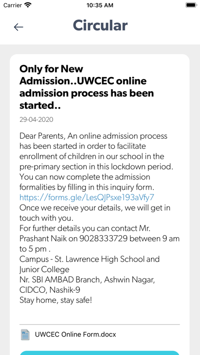 St. Lawrence High School Screenshot 3 of 3