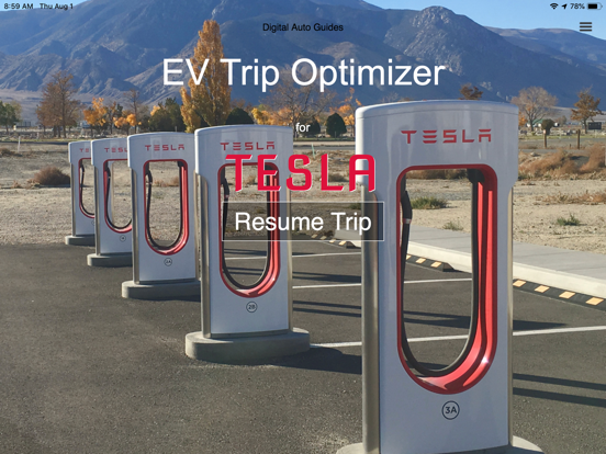 Screenshot #4 pour EV Trip Optimizer for Tesla