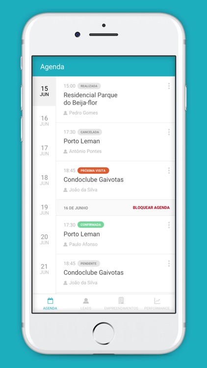 Aplicativo para metris da 1M2