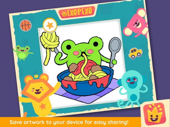 Screenshot #6 pour Exo Pexo Draw & Paint