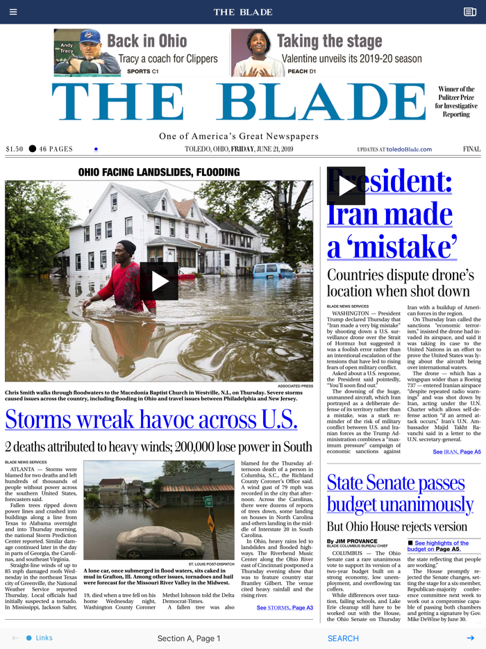 The Blade Newspaper