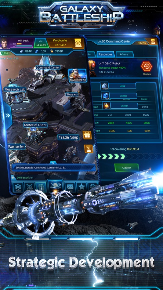#4. Galaxy Battleship: Conquer (iOS) Podle: Bekko.com
