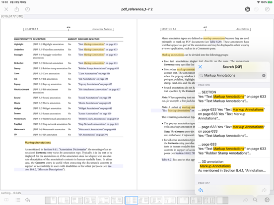 PDF Notes C iPad screenshot